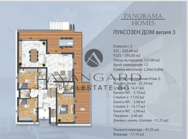 TWO-STOREY HOUSE, village of BELASHTICSA
