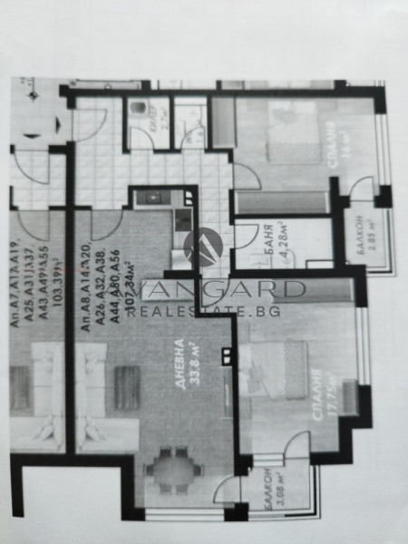 THREE-ROOM APARTMENT WITH ACT 16 IN GAGARIN