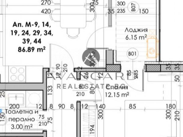 Two -bedroom new building
